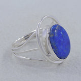 925 Sterling Silver Lapis Lazuli Ring