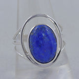 925 Sterling Silver Lapis Lazuli Ring