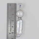 Fresh Water Pearl Silver Pendants