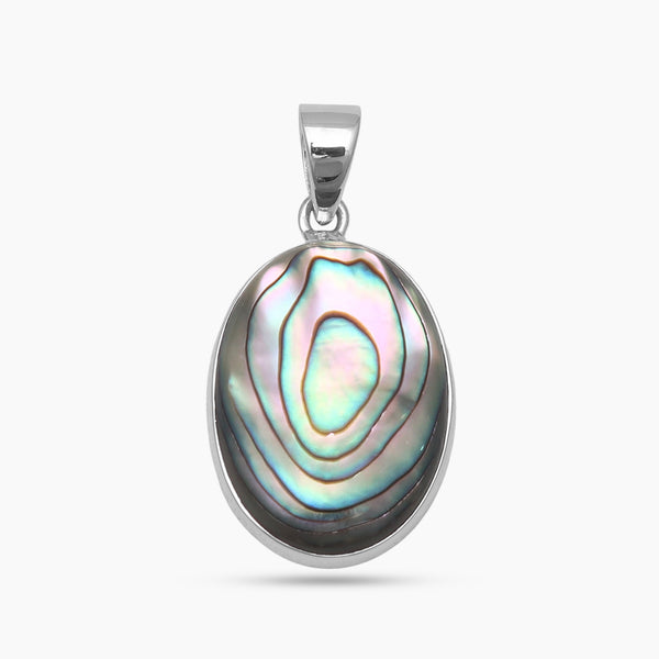 Abalone Shell Silver Pendants
