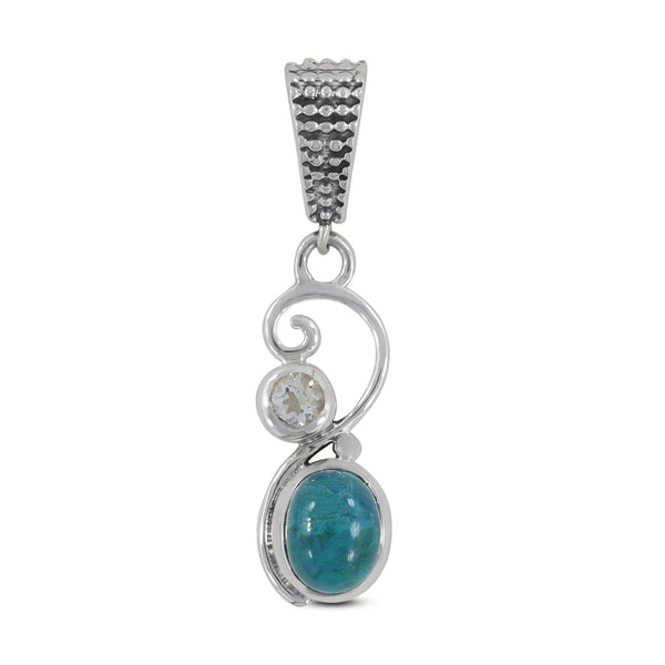 925 Sterling Silver Black Star Pendant