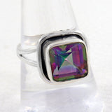925 Silver Mystic Quartz Rings
