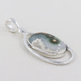 925 Silver Ocean Jasper Pendants