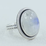 Hackmanite Silver Ring