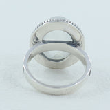 Hackmanite Silver Ring