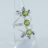 Multi-Gemstones Designer Ring in 925 Sterling Silver