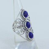 Garnet Silver Rings