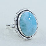 Hackmanite Silver Ring