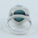 Hackmanite Silver Ring