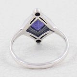 925 Sterling Silver Amethyst Ring