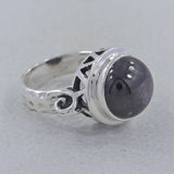 925 Sterling Silver Blue Topaz Rings