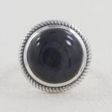 Spectrolite Silver Rings