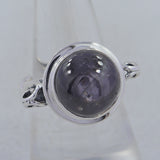925 Sterling Silver Blue Topaz Rings