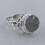 925 Sterling Silver Blue Topaz Rings