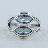 925 Sterling Silver Garnet Rings