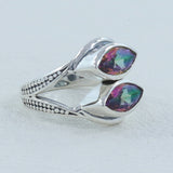 925 Sterling Silver Garnet Rings