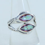 925 Sterling Silver Garnet Rings