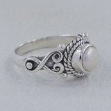 925 Sterling Silver Garnet Rings