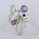 925 Sterling Silver Black Onyx Rings