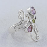 925 Sterling Silver Black Onyx Rings