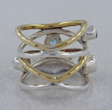 925 Silver Multi Stone Ring