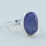 Tanzanite Silver Ring