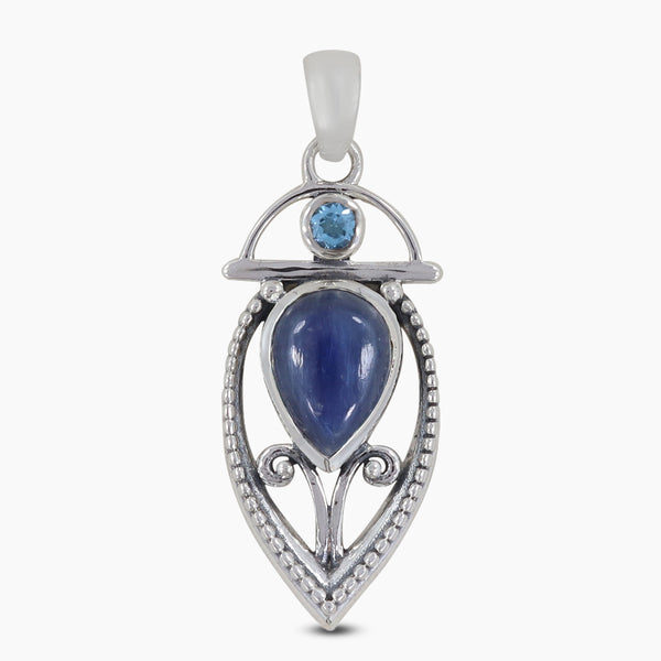 925 Sterling Silver Kyanite Pendants