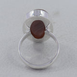 925 Silver Botswana Agate Ring
