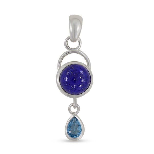 925 Sterling Silver Labradorite Pendant