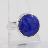 Natural Lapis Lazuli Sterling Silver Rings