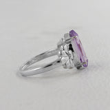 925 Sterling Silver Amethyst Rings