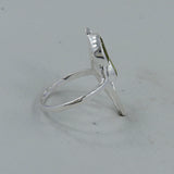 Garnet Gemstone Sterling Silver Ring