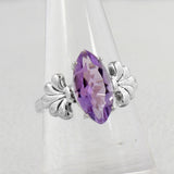 925 Sterling Silver Amethyst Rings