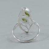 Garnet Gemstone Sterling Silver Ring