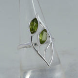 Garnet Gemstone Sterling Silver Ring