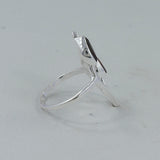 Garnet Gemstone Sterling Silver Ring
