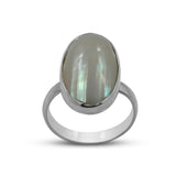 Osmina Mabe Pearl Silver Rings