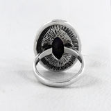 925 Sterling Silver Larimar Ring