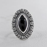 925 Sterling Silver Larimar Ring