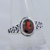 Black Onyx Silver Rings