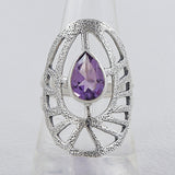 925 Sterling Silver Blue Topaz Rings