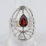 925 Sterling Silver Blue Topaz Rings