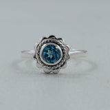 925 Sterling Silver Natural Garnet Rings