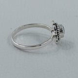925 Sterling Silver Natural Garnet Rings