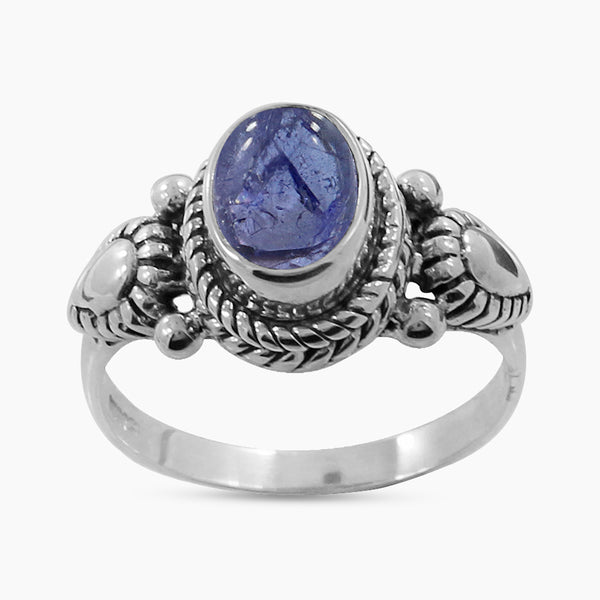 925 Sterling Silver Tanzanite Ring