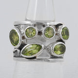 925 Sterling Silver Blue Topaz Rings