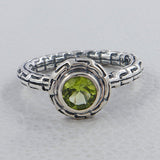 925 Sterling Silver Smoky Quartz Ring