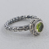 925 Sterling Silver Smoky Quartz Ring