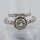 925 Sterling Silver Smoky Quartz Ring