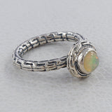 925 Sterling Silver Smoky Quartz Ring